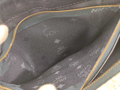 MCM MCM Handbag White Boston Bag
