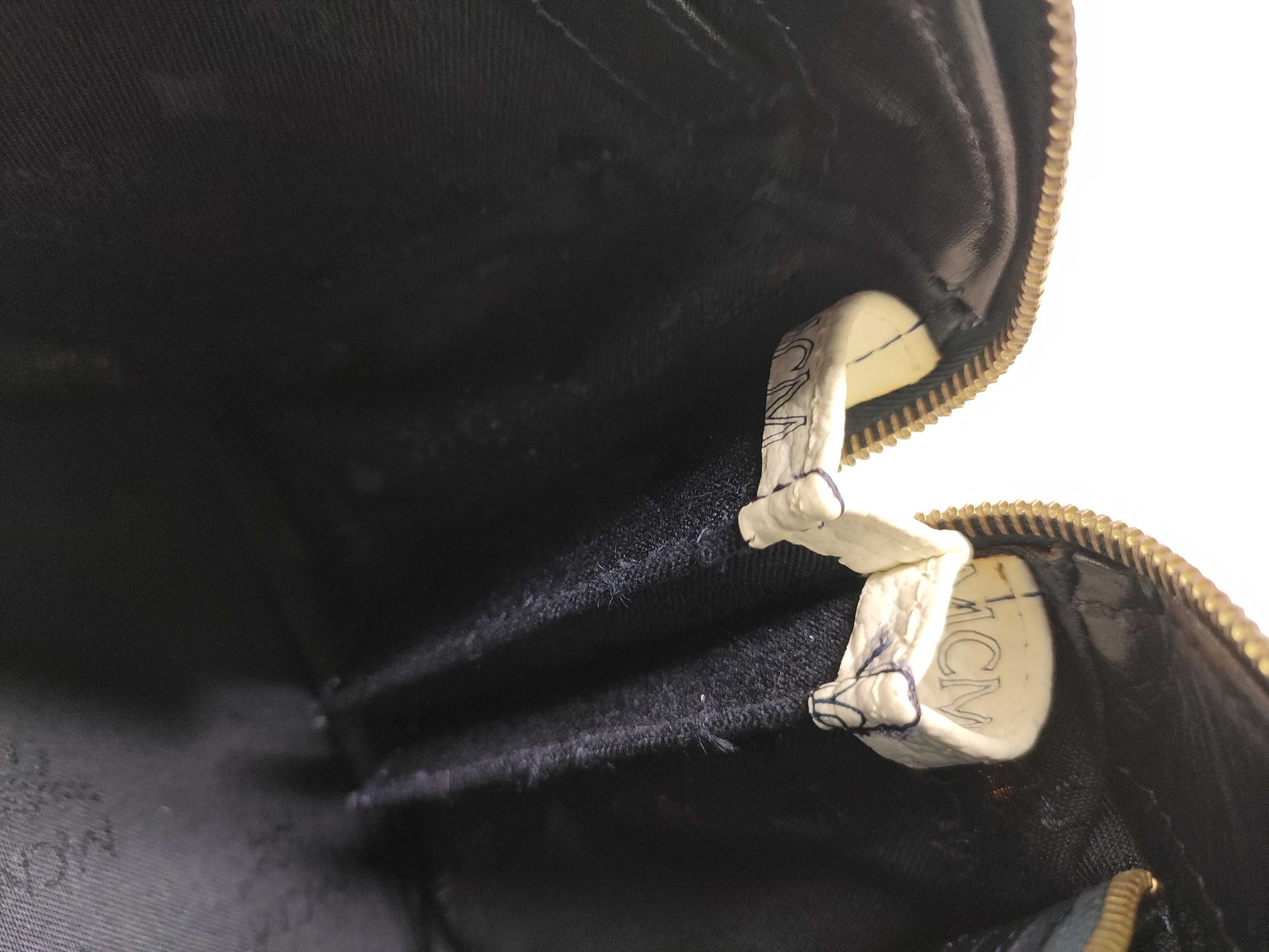 MCM MCM Handbag White Boston Bag