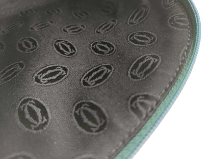 Cartier Leather Pouch Green Pouch