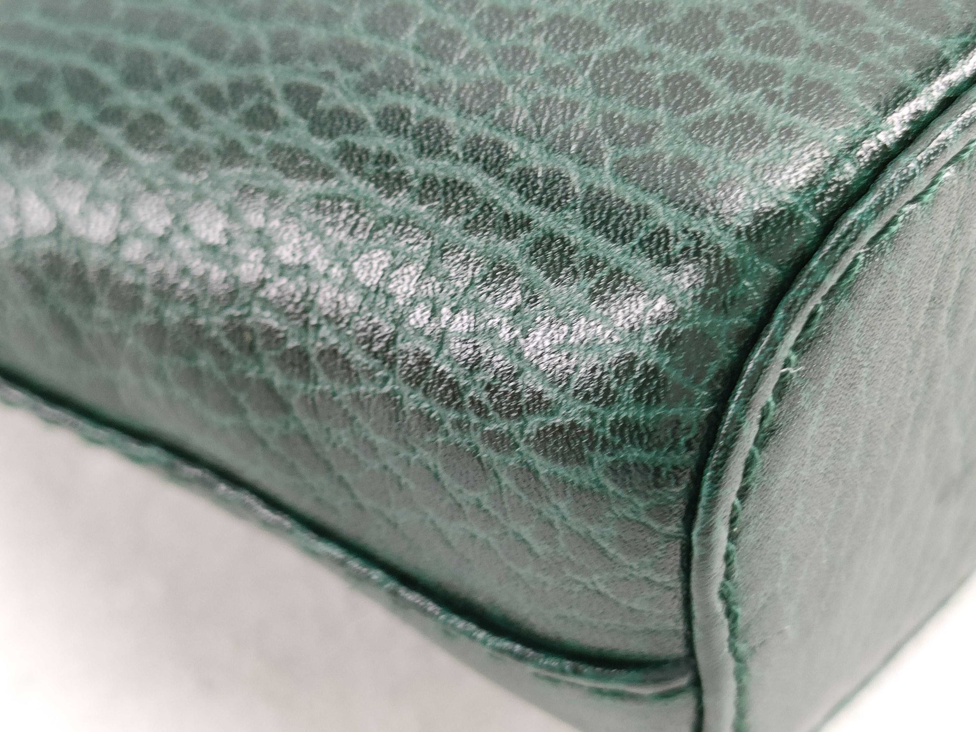 Cartier Leather Pouch Green Pouch