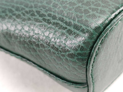 Cartier Leather Pouch Green Pouch