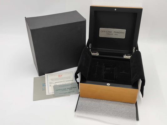 PANERAI empty box and other accessories