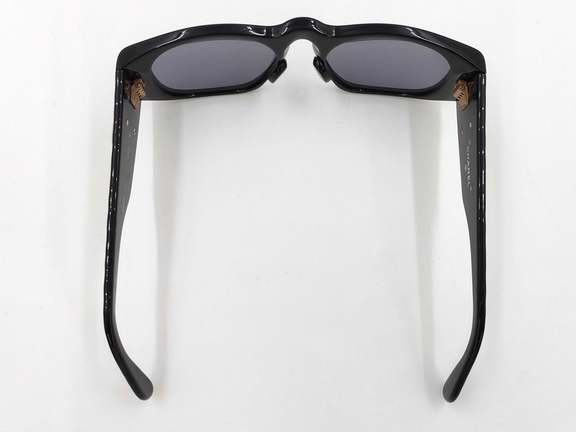  CHANEL Chanel Sunglasses Black Matelasse Sunglasses/Eyeglasses