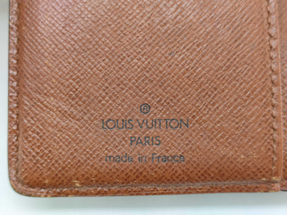LOUIS VUITTON Monogram Louis Vuitton Monogram Folding Wallet