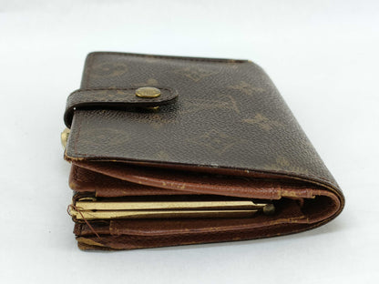 LOUIS VUITTON Monogram Louis Vuitton Monogram Folding Wallet
