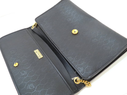 Christian Dior Honeycomb PVC Chain Shoulder Bag