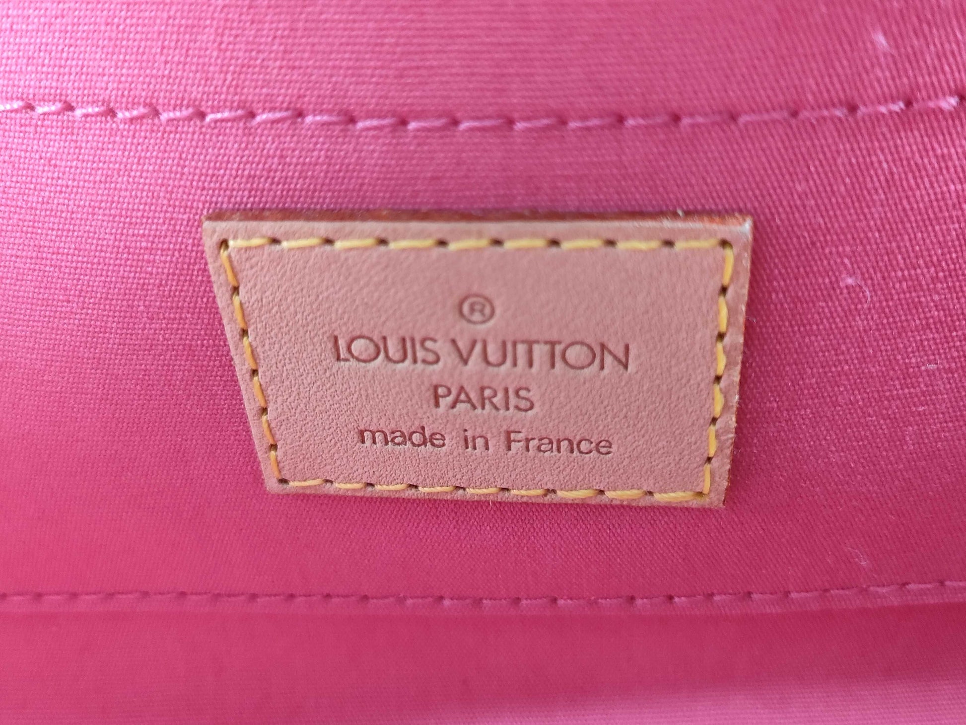LOUIS VUITTON RFID Unverified FL0016 Vernis Malibu Street Shoulder Bag
