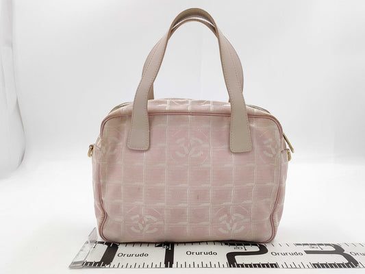 CHANEL New Travel Handbag Pink Handbag