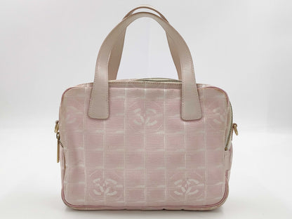 CHANEL New Travel Handbag Pink Handbag