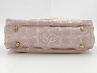 CHANEL New Travel Handbag Pink Handbag