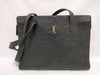 Yves Saint Laurent YSL Leather Tote Bag Black Tote Bag