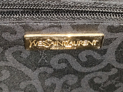 Yves Saint Laurent YSL Leather Tote Bag Black Tote Bag