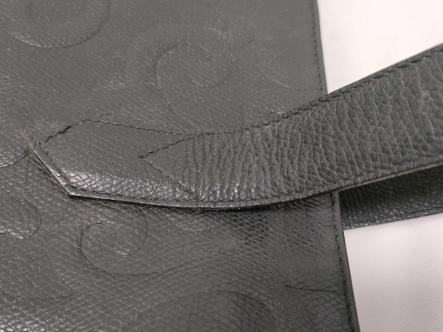 Yves Saint Laurent YSL Leather Tote Bag Black Tote Bag