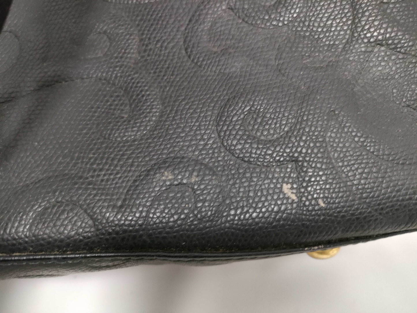Yves Saint Laurent YSL Leather Tote Bag Black Tote Bag
