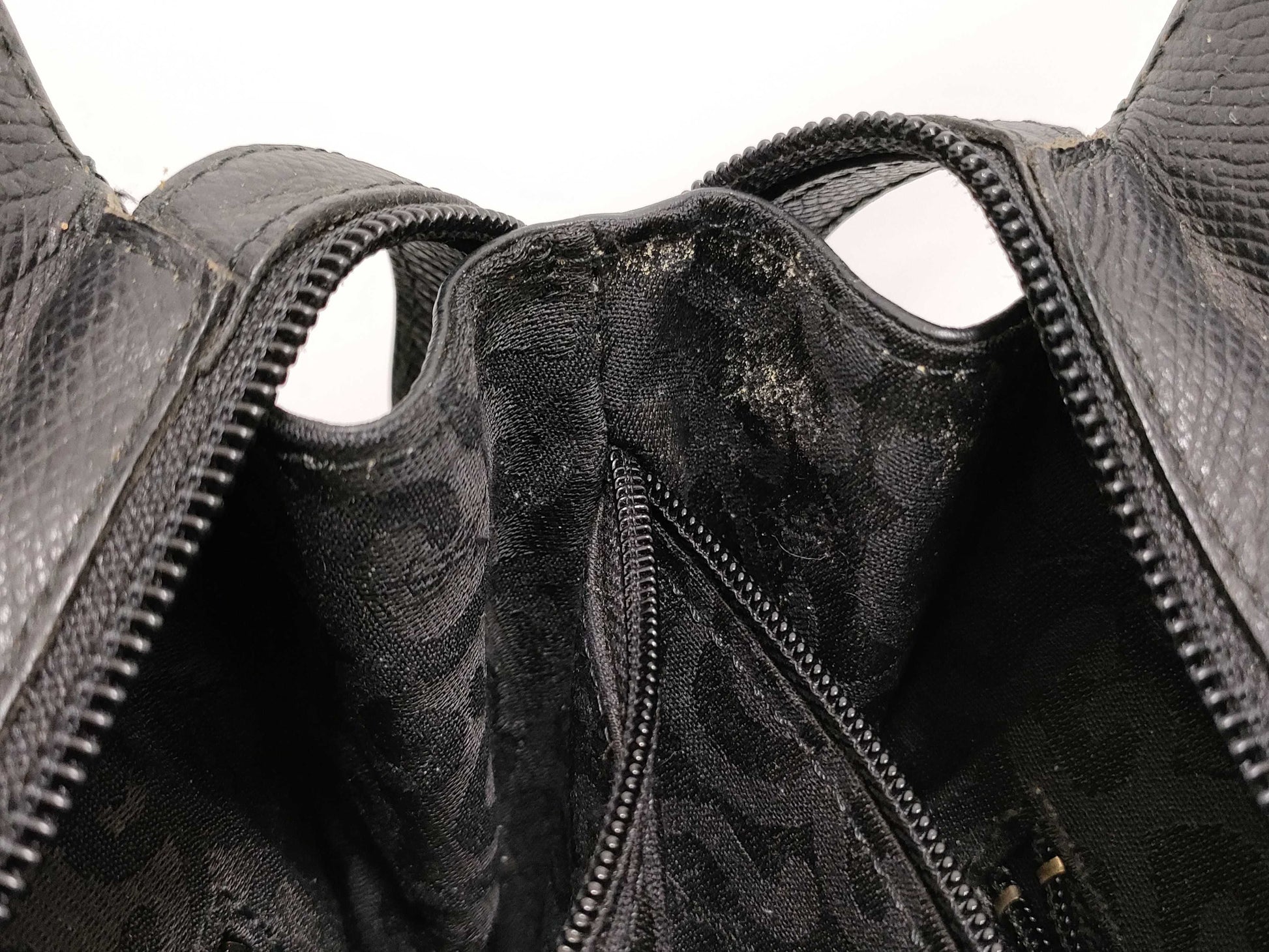 Yves Saint Laurent YSL Leather Tote Bag Black Tote Bag