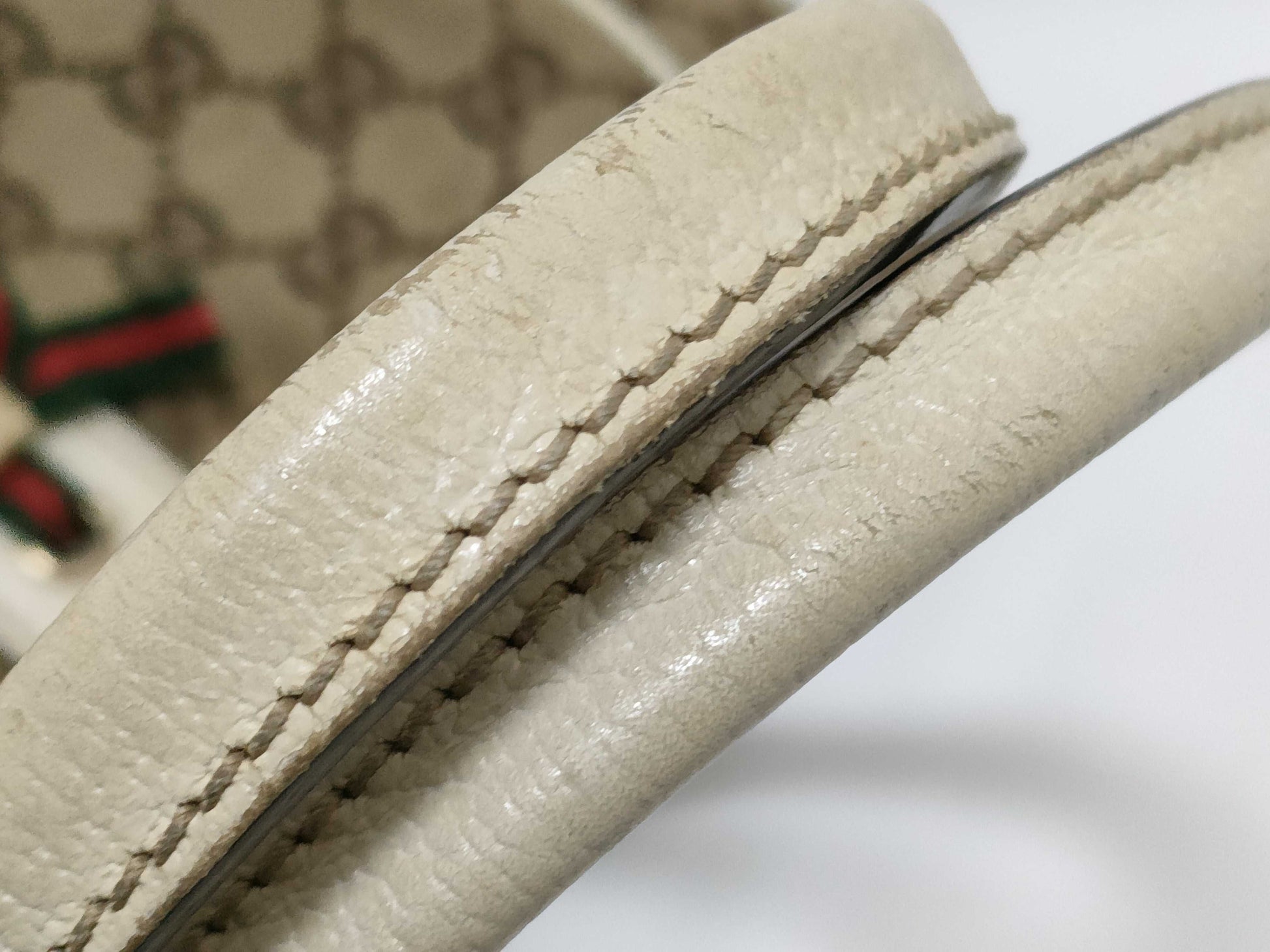 GUCCI GG Canvas Princess Tote Bag, Beige