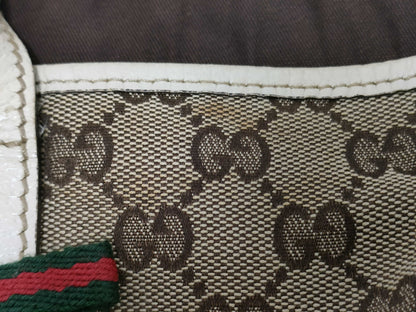 GUCCI GG Canvas Princess Tote Bag, Beige