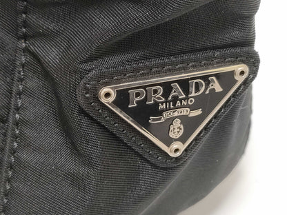 PRADA Nylon Prada Nylon Tessuto Handbag Black Handbag