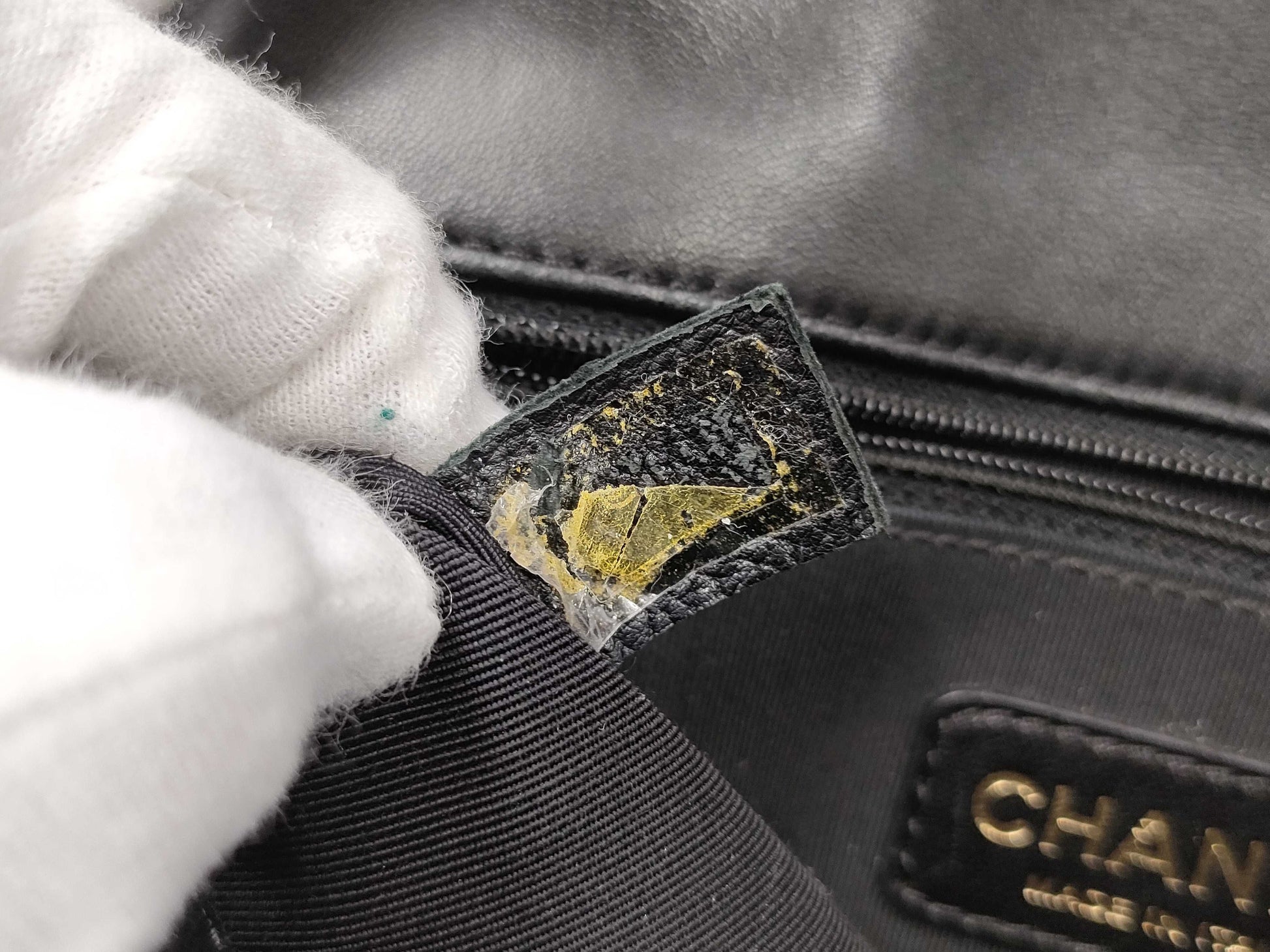 CHANEL Matelasse Lambskin Chain Shoulder Bag, Two-Tone