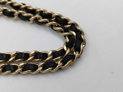 CHANEL Matelasse Lambskin Chain Shoulder Bag, Two-Tone