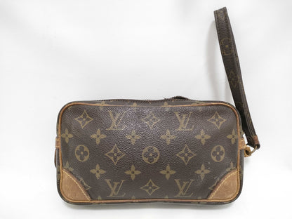 LOUIS VUITTON RFID Unverifiable Monogram Louis Vuitton Monogram Marly Dragonne Shoulder Bag