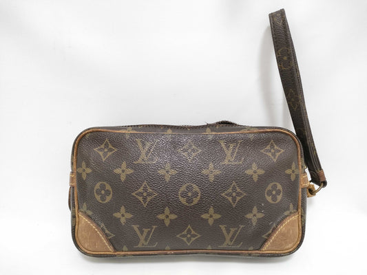 LOUIS VUITTON RFID Unverifiable Monogram Louis Vuitton Monogram Marly Dragonne Shoulder Bag