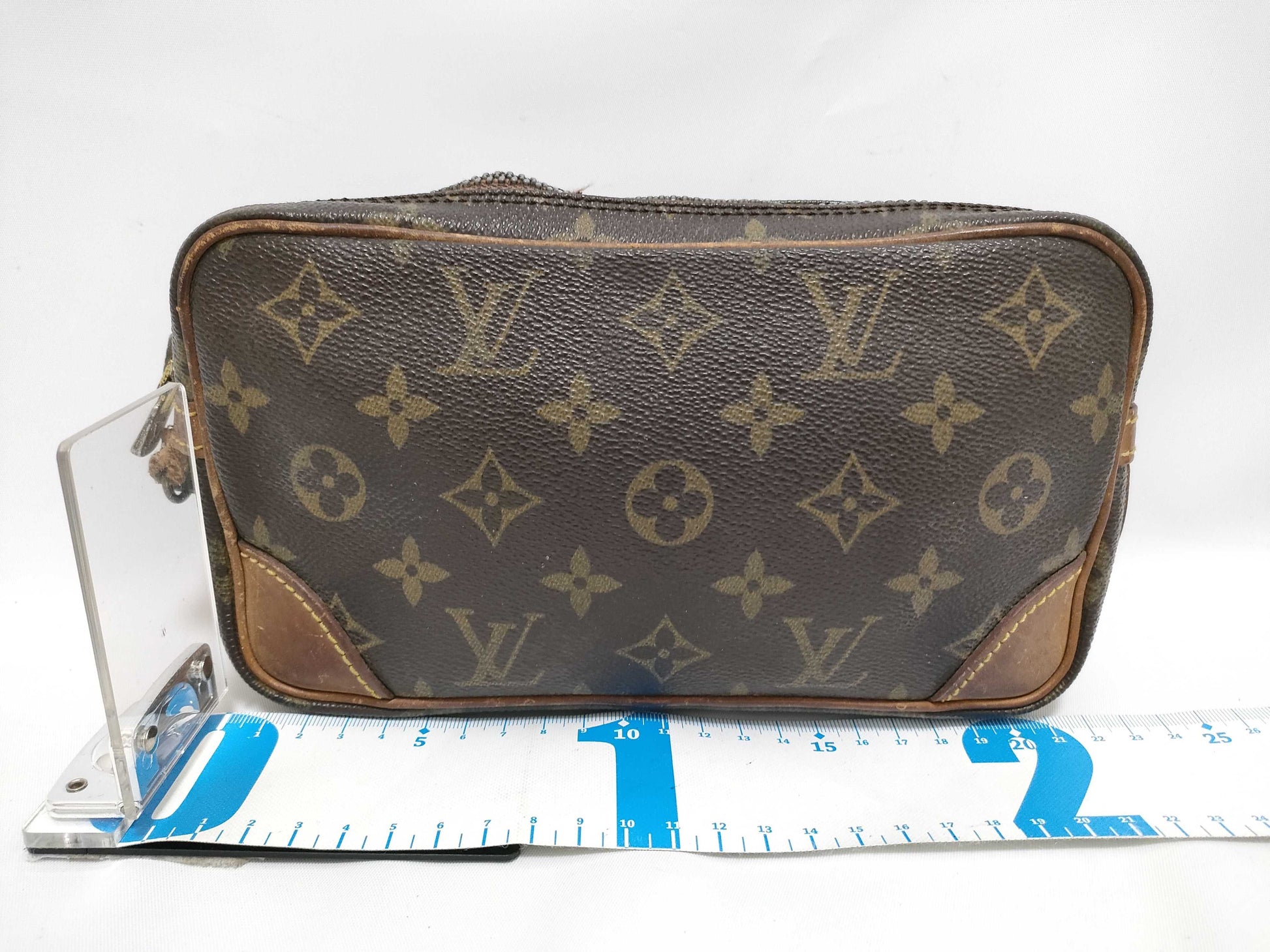 LOUIS VUITTON RFID Unverifiable Monogram Louis Vuitton Monogram Marly Dragonne Shoulder Bag