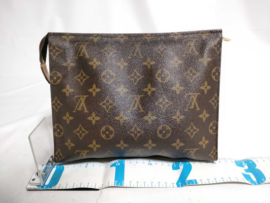 LOUIS VUITTON Monogram Poche Toilette 26 872TH Pouch