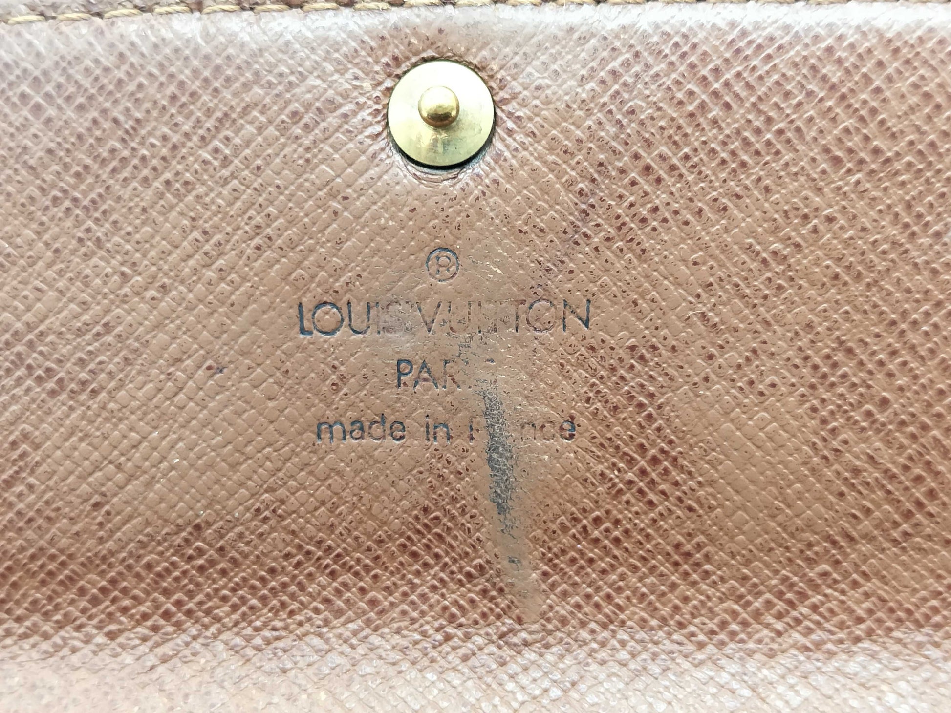 LOUIS VUITTON Monogram Louis Vuitton Monogram Portefeuille Sarah TH0016 Wallet