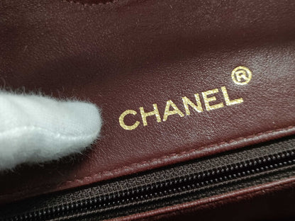 CHANEL Lamb Matelasse Double Double Shoulder Bag 1196972 Seal Card