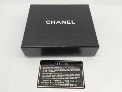 CHANEL Caviar Compact Wallet 4659930 Box, Sticker, Card Holder, Wallet