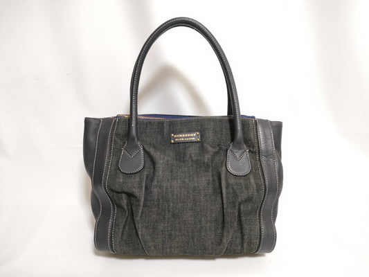 BURBERRY Blue Label Denim Tote Bag
