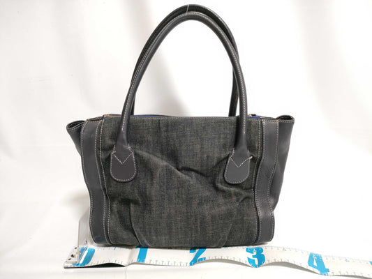 BURBERRY Blue Label Denim Tote Bag