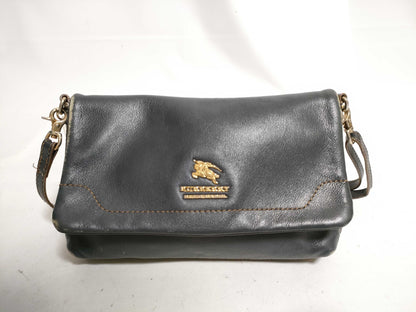 BURBERRY Leather Shoulder Bag