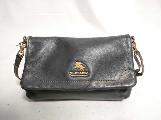 BURBERRY Leather Shoulder Bag