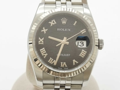 ROLEX 116234 G507125 Black Horicon Men's Watch