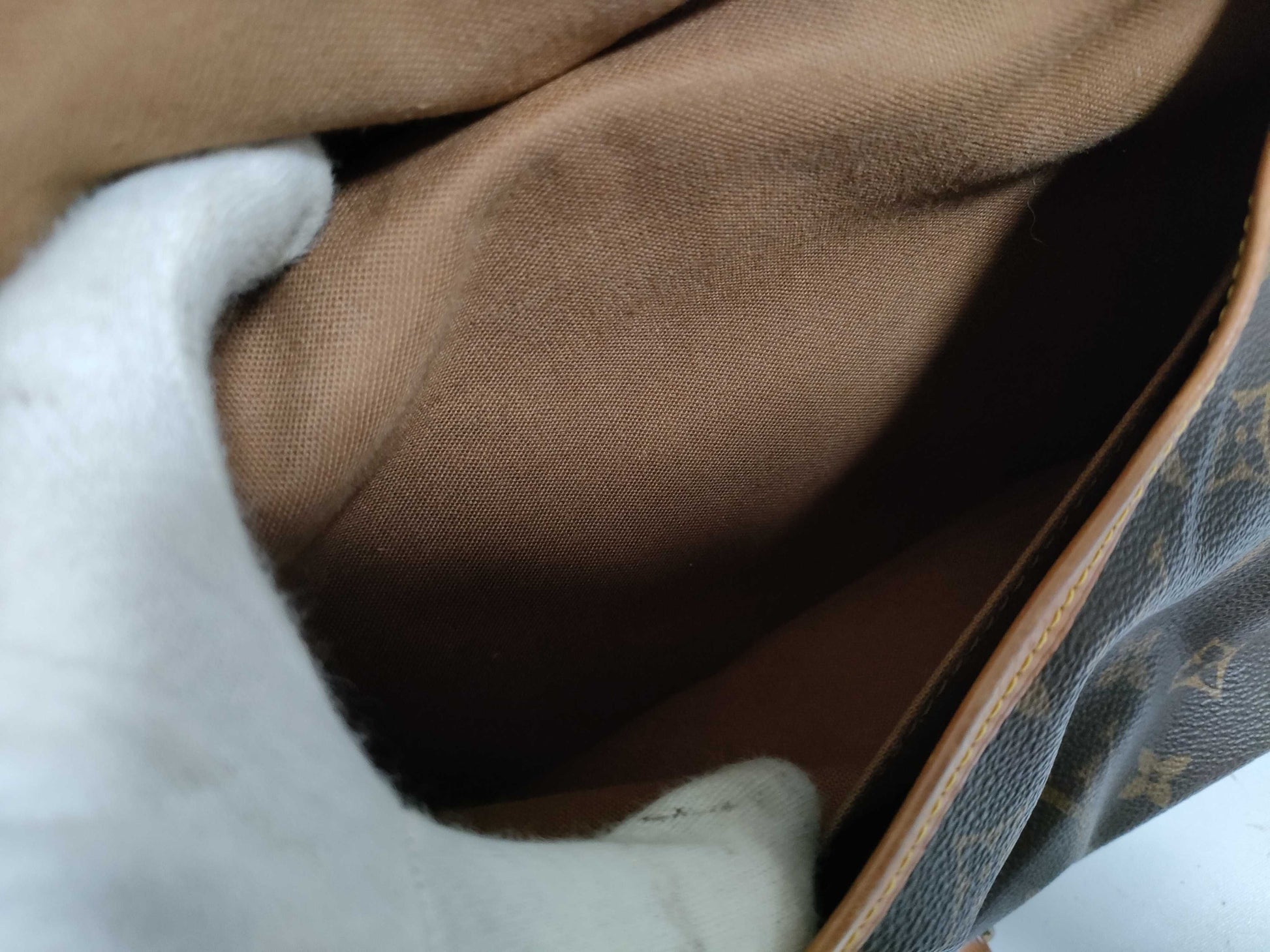 LOUIS VUITTON Monogram Saumur 30 Shoulder Bag