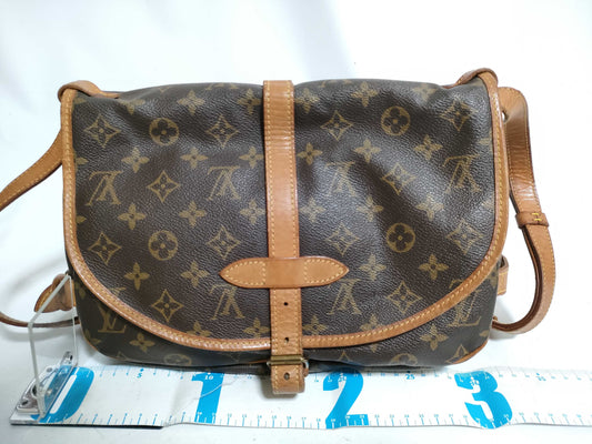 LOUIS VUITTON Monogram Saumur 30 Shoulder Bag