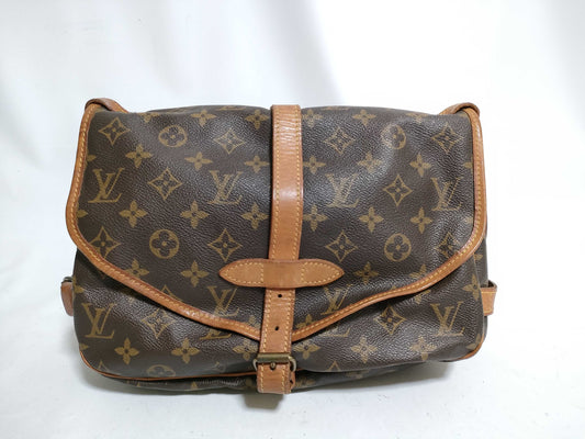 LOUIS VUITTON Monogram Saumur 30 Shoulder Bag