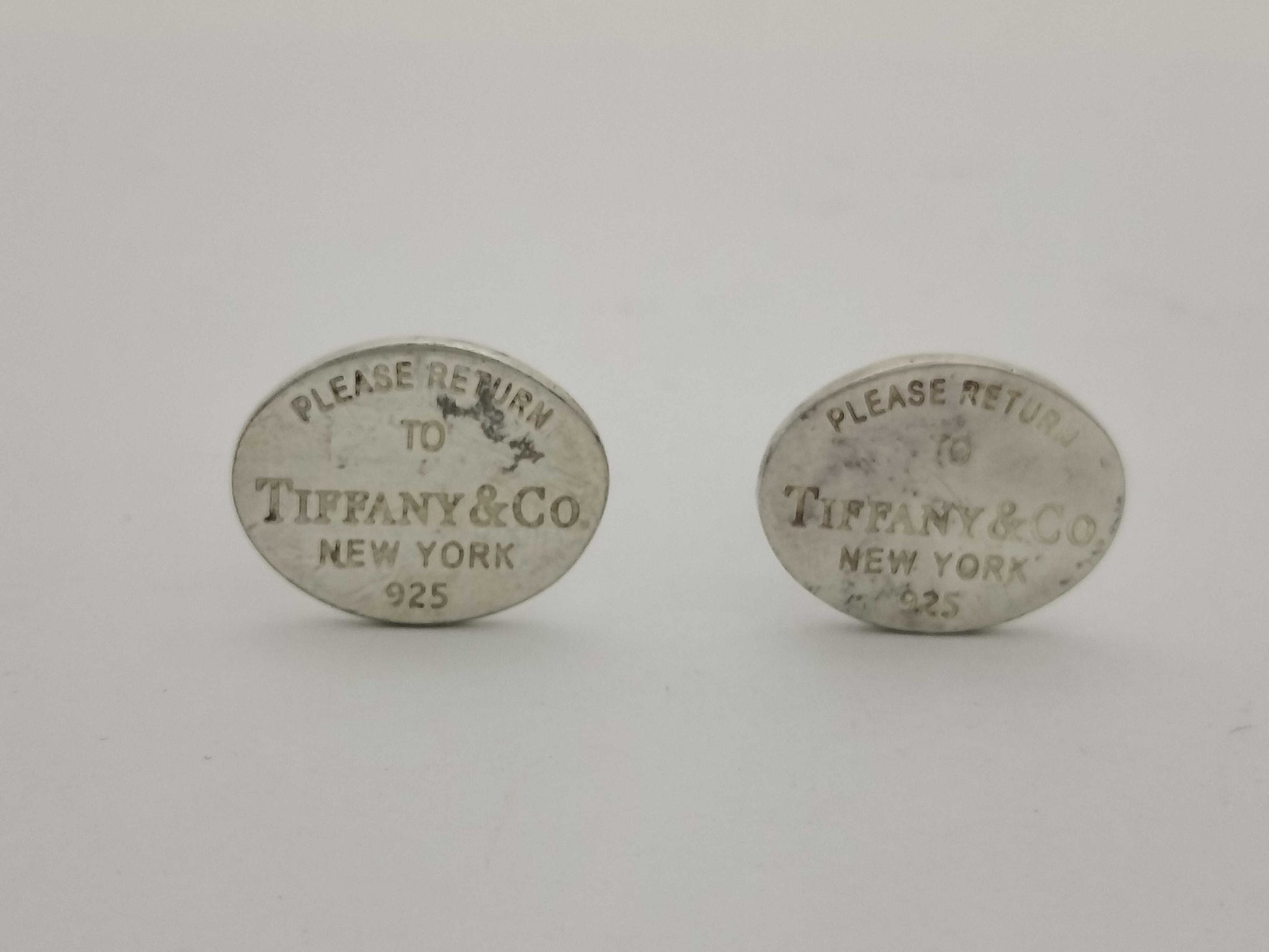 Tiffany & Co. Tiffany 925 Return to Cufflinks Tie Clip/Cufflinks