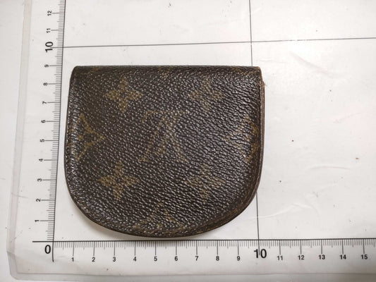 LOUIS VUITTON RFID verification failed. Monogram Louis Vuitton Monogram Porte Monnaie Coin Case CT0970