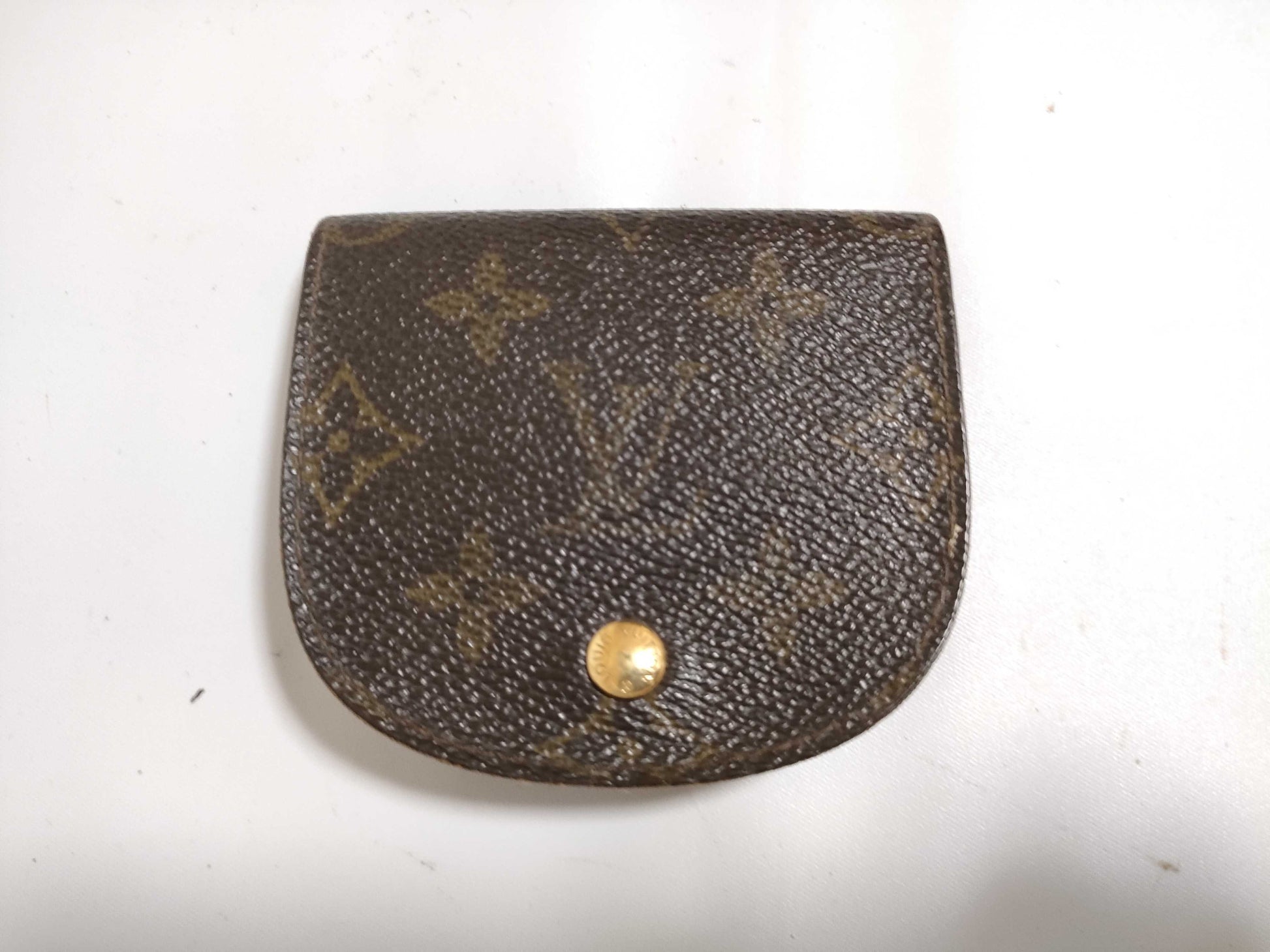 LOUIS VUITTON RFID verification failed. Monogram Louis Vuitton Monogram Porte Monnaie Coin Case CT0970