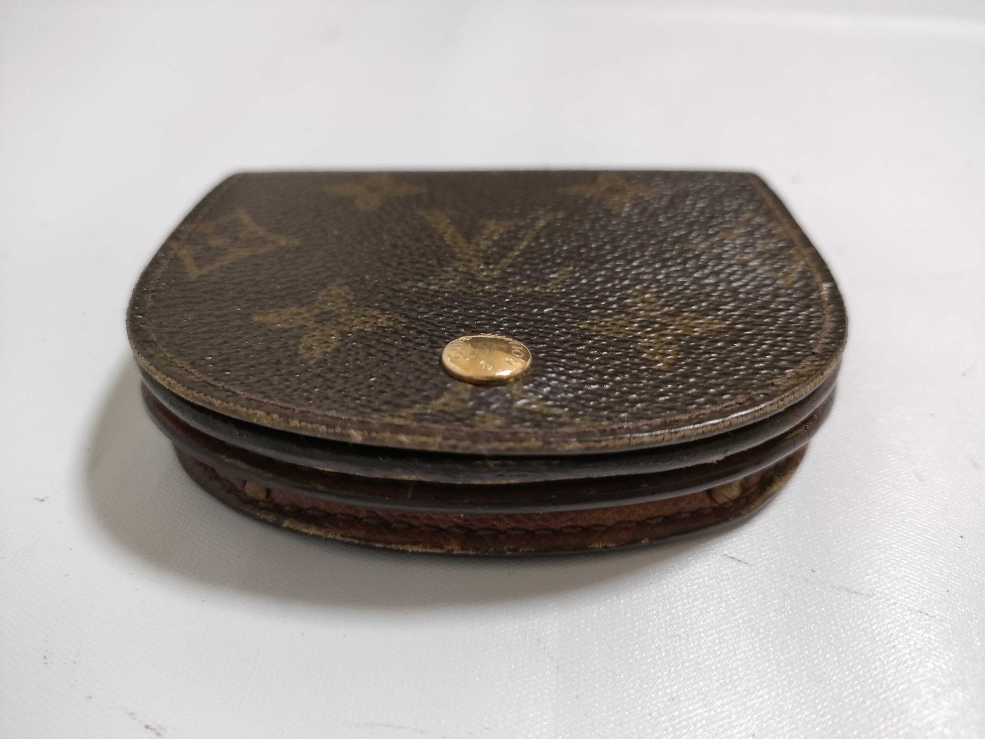 LOUIS VUITTON RFID verification failed. Monogram Louis Vuitton Monogram Porte Monnaie Coin Case CT0970