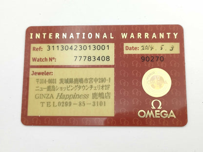 OMEGA 311.30.42.30.13.001 77783408 Manual Winding Men's Watch