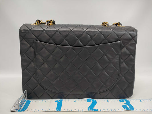 CHANEL Lambskin Deca Matelasse 34 Chain Shoulder Bag, No. 2, G Hardware