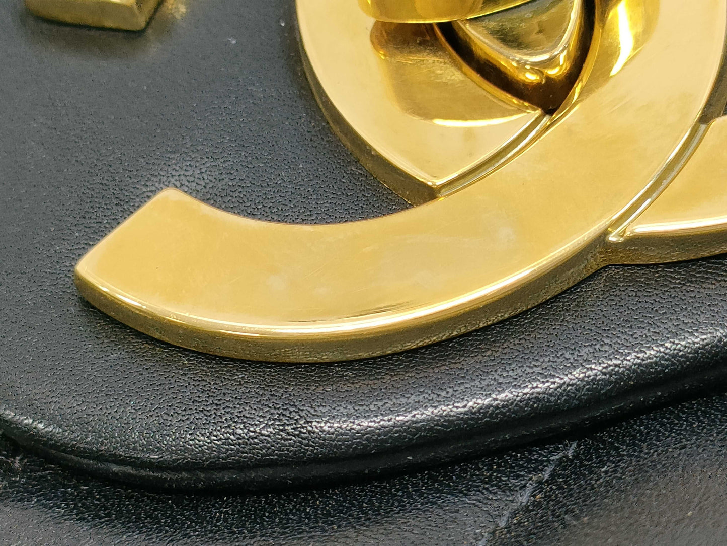CHANEL Lambskin Deca Matelasse 34 Chain Shoulder Bag, No. 2, G Hardware