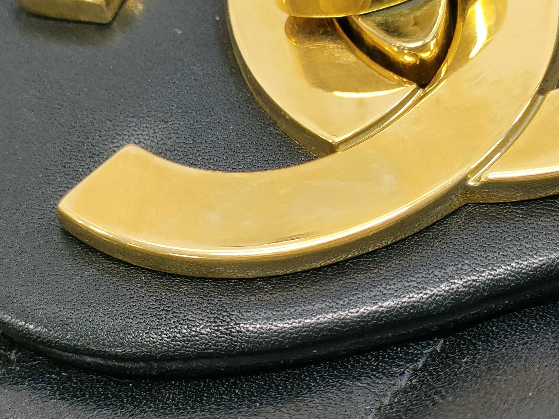CHANEL Lambskin Deca Matelasse 34 Chain Shoulder Bag, No. 2, G Hardware
