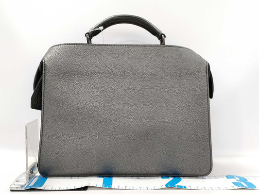 FENDI Peekaboo I.C.U. Gray Handbag