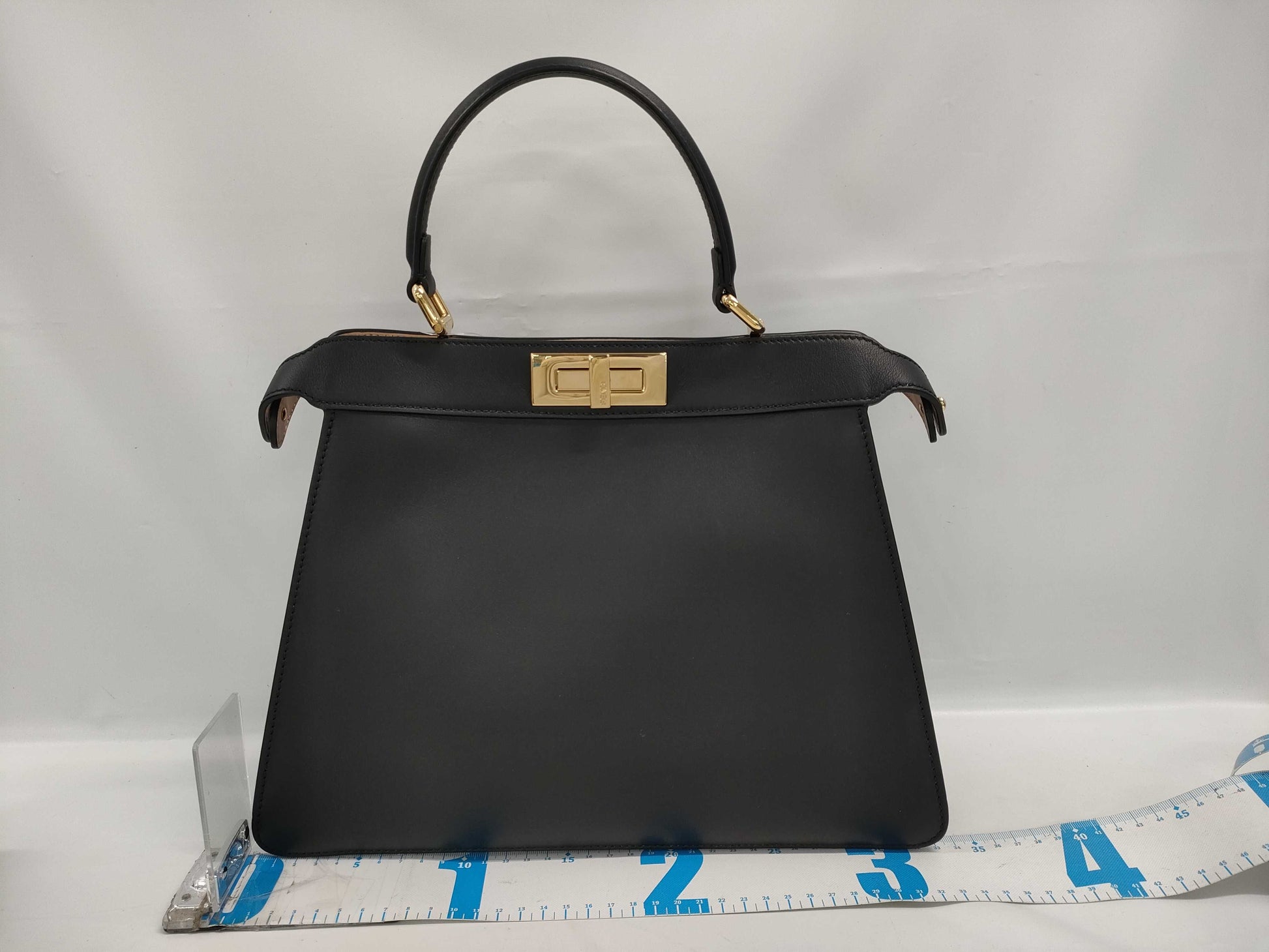 FENDI Peekaboo I See You Medium Handbag 8BN321 Black