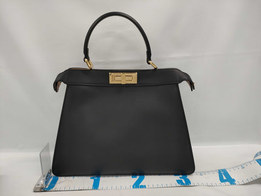 FENDI Peekaboo I See You Medium Handbag 8BN321 Black